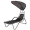Deko Living Outdoor Patio Lounge Chair with Canopy COP20203 - alternate 1